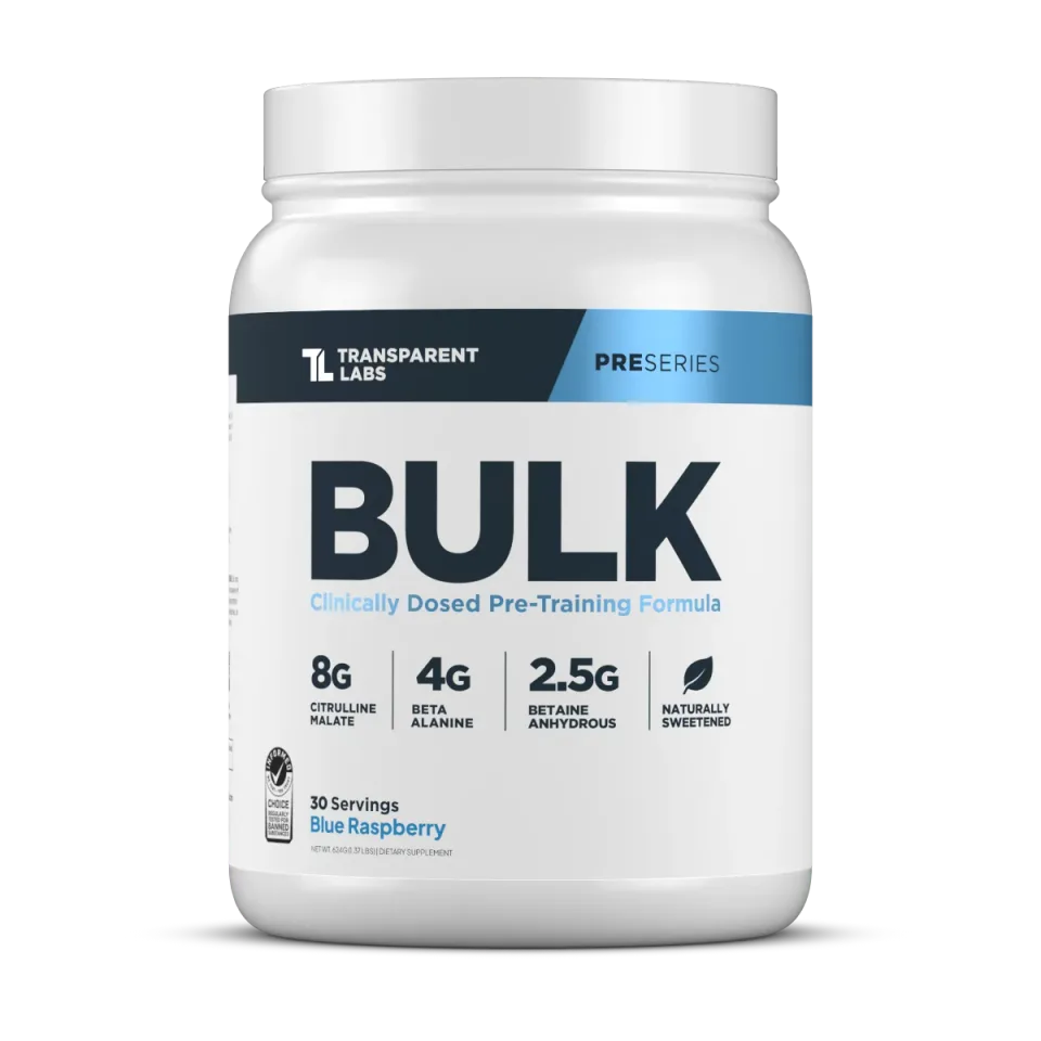 Transparent Labs BULK Pre-Workout